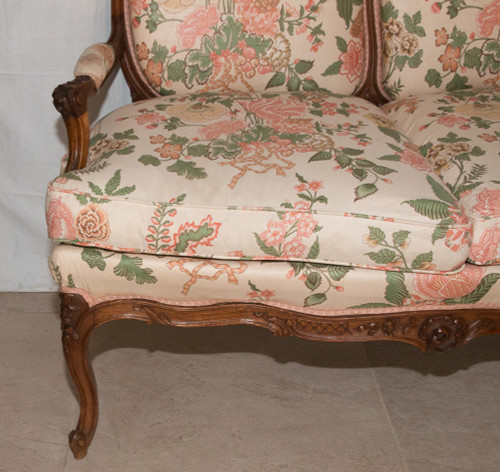 Banquette Style Louis XV Fin XIXe Siècle 