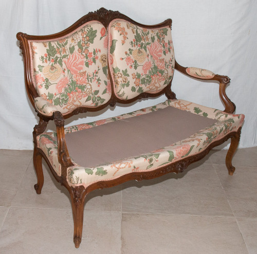 Banquette Style Louis XV Fin XIXe Siècle 