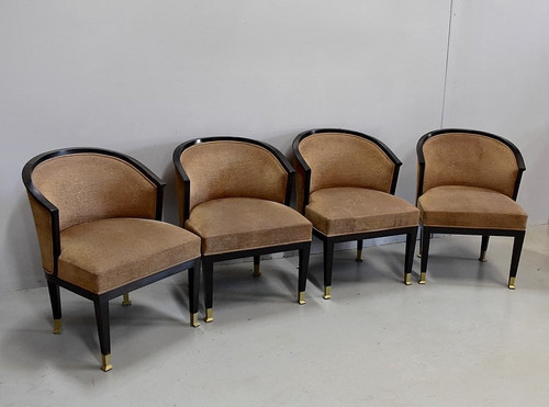 Suite de 4 fauteuils Art Déco – XXe