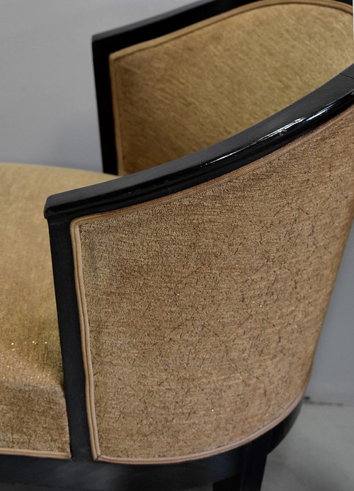 Suite de 4 fauteuils Art Déco – XXe