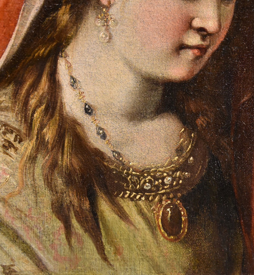 Gaspare Diziani (Belluno 1689 – Venezia 1767), Ritratto di giovane principessa (Salomè?)