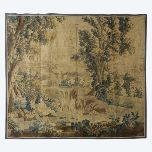 18th century Aubusson tapestry, pastoral scene