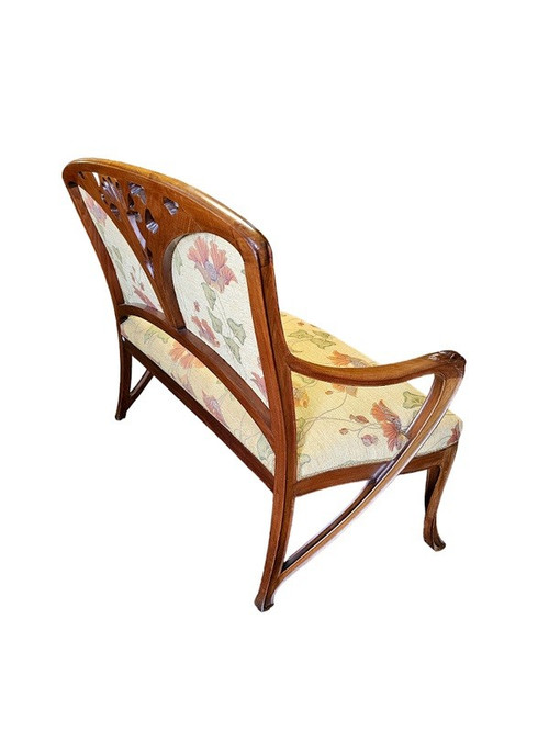 Camille Gauthier Ensemble de Salon Art Nouveau "Aux Ombelles"