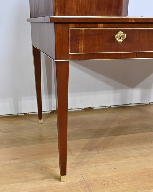 Cartonnier-Schreibtisch aus Mahagoni, Directoire-Zeit – frühes 19. Jahrhundert
