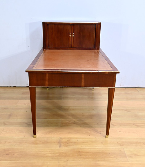 Cartonnier-Schreibtisch aus Mahagoni, Directoire-Zeit – frühes 19. Jahrhundert