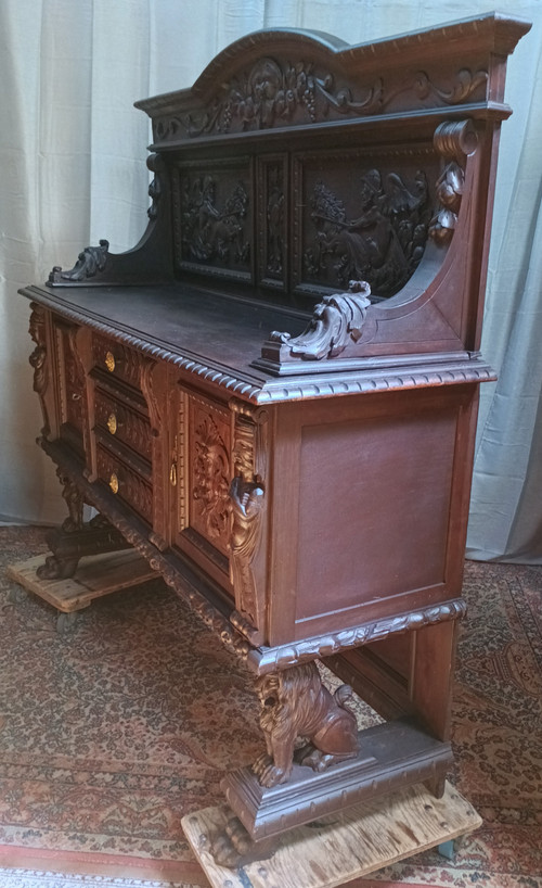 Italienisches Renaissance-Buffet aus dem 19. Jahrhundert