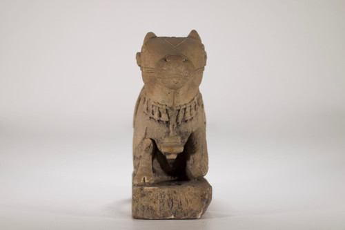 Taureau Nandi en grès.