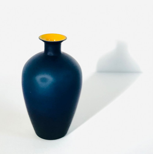 Vases en verre de Murano dans le style de Carlo Moretti, Italie années 70