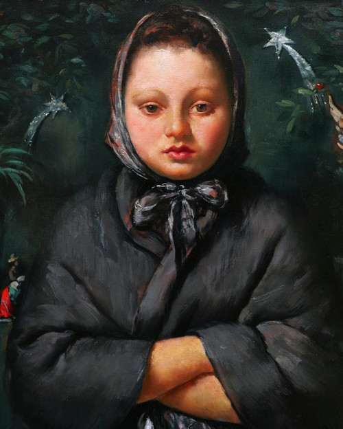 Antoni VILA ARRUFAT, The little Santa seller from Barcelona