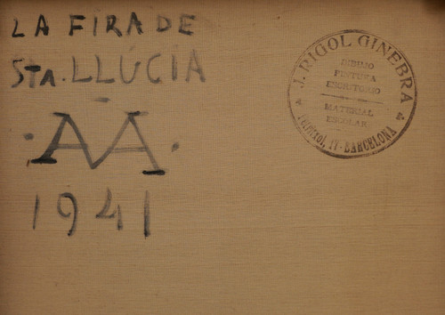Antoni VILA ARRUFAT, The little Santa seller from Barcelona
