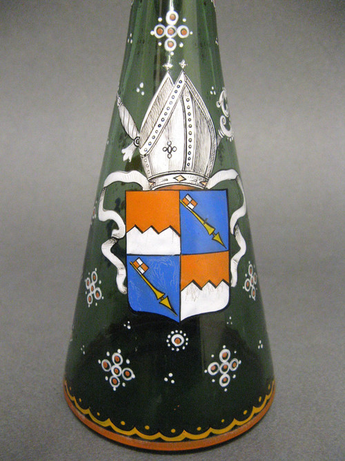Carafon Aux Armoiries Papale XIXe. 