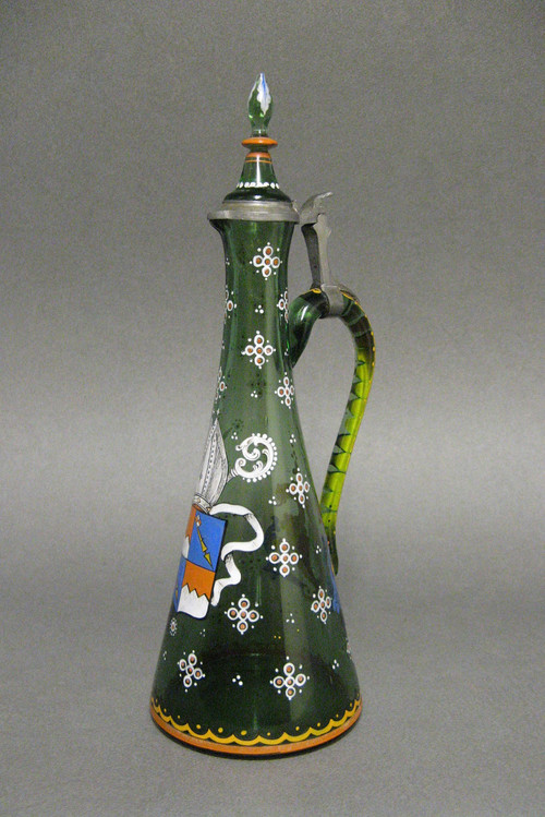 Carafon Aux Armoiries Papale XIXe. 
