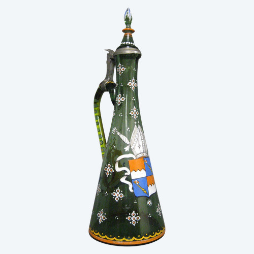 Carafon Aux Armoiries Papale XIXe. 
