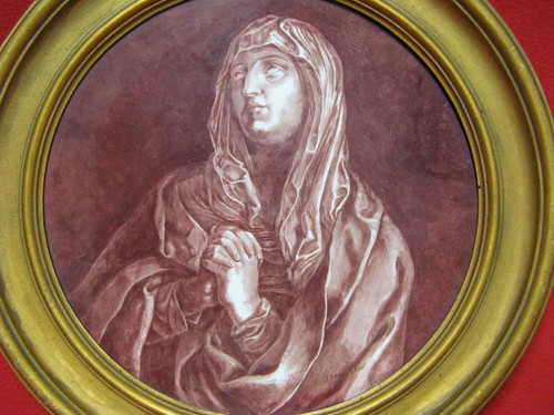 Dipinto su porcellana di Edouard Fromentin 1899.