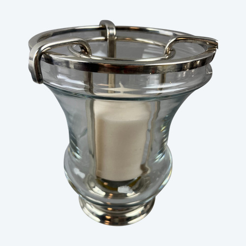 Glass champagne bucket for half bottle