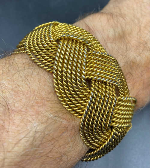 BRACCIALE IN METALLO ORO