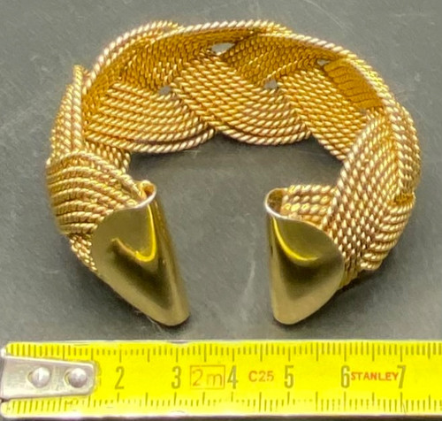 BRACCIALE IN METALLO ORO