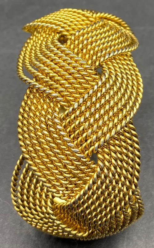 BRACCIALE IN METALLO ORO