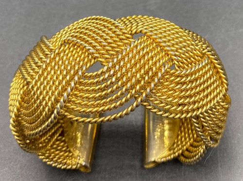 BRACCIALE IN METALLO ORO