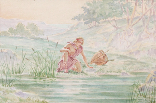 William JULIAN-DAMAZY, Narcisse et L'Attente des Grecs