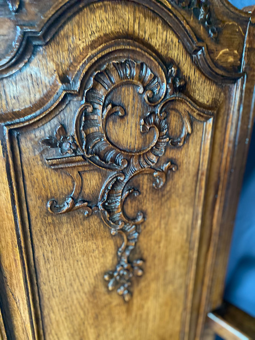 Fauteuil liégeois datant du 19e siècle louis XIV régence 