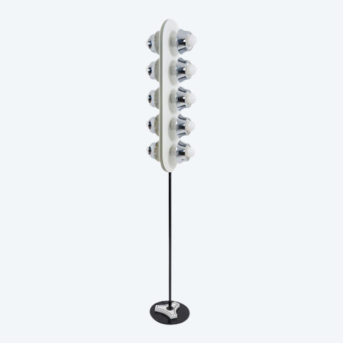 Angelo Cucci. Lacquered metal floor lamp. Circa 1960.
