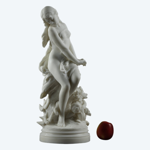 Gruppo marmoreo Venere e Amore di Mathurin MOREAU (1822-1912)