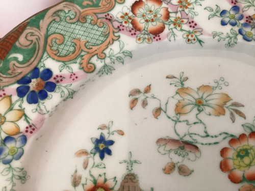 Series of five plates