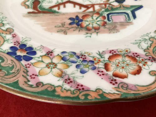 Series of five plates
