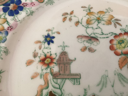 Series of five plates
