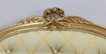 Paire de Fauteuils à la Reine Louis XVI, époque Napoléon III – Milieu XIXème