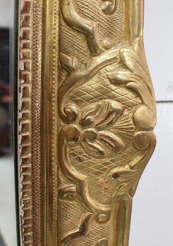 Specchiera in Legno Dorato, Stile Regency - Fine XIX Secolo