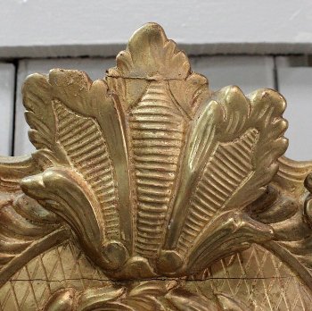  Specchiera in Legno Dorato, Stile Regency - Fine XIX Secolo