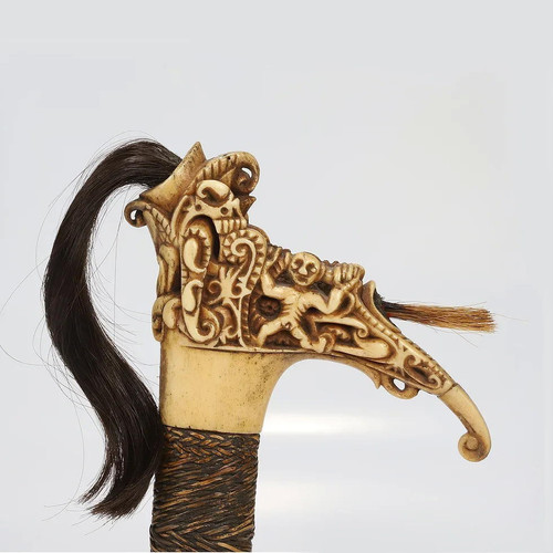 Mandau sword handle - Borneo Island, Indonesia