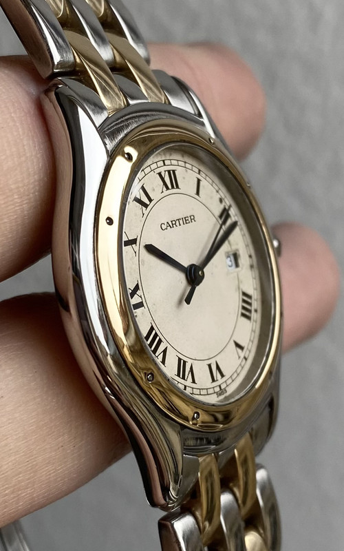 CARTIER, Cougar de Cartier, acier or