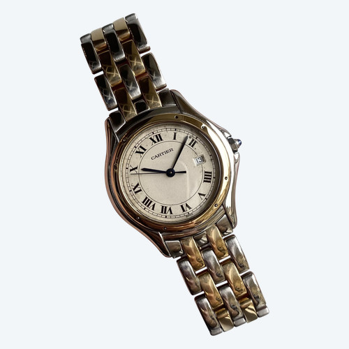 CARTIER, Cougar de Cartier, acier or