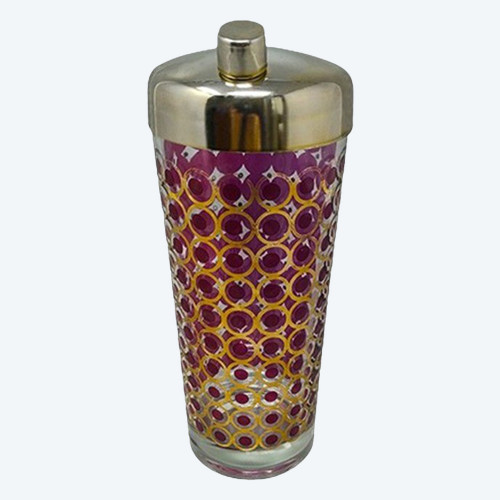 1960s Gorgeous American Cocktail Shaker. Made in U.S.A.