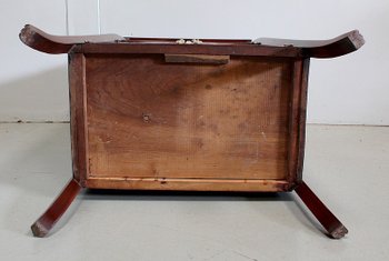  Mobiletto Piccolo in Mogano e Legno Pregiato, Periodo Art Nouveau - Inizio XX Secolo