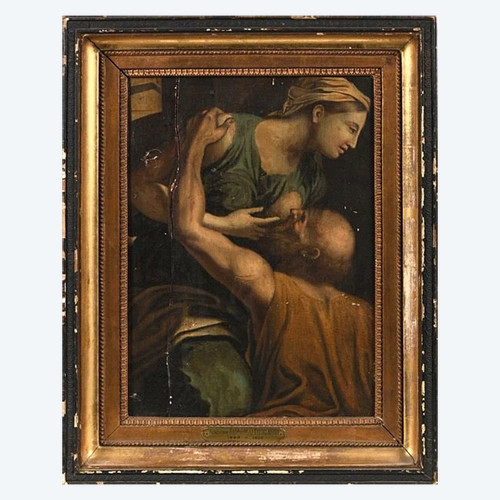 Römische Nächstenliebe - Nach Nicolas Poussin