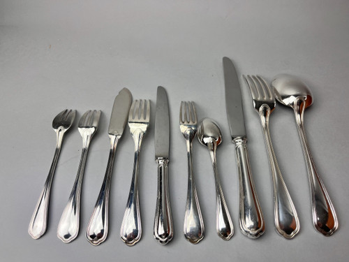 Christofle 132-piece SPATOURS model canteen