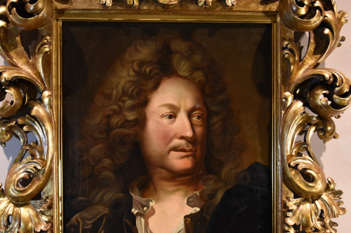 Portrait Of Charles De La Fosse (1636-1716), Hyacinthe Rigaud (perpignan 1659 - Paris 1743) 