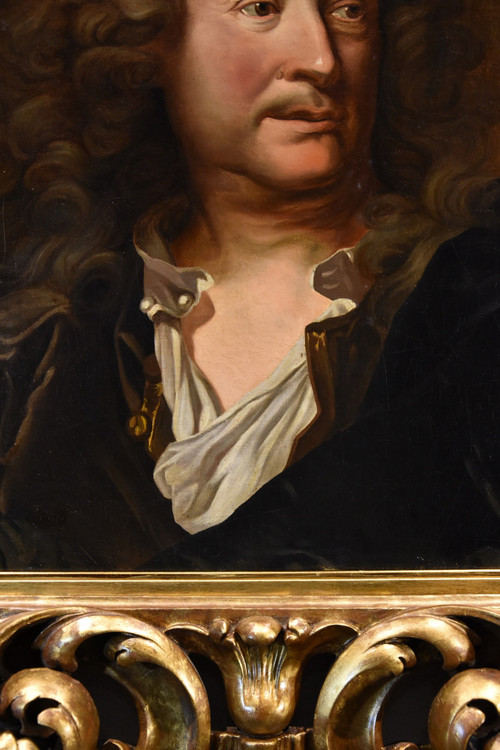 Portrait Of Charles De La Fosse (1636-1716), Hyacinthe Rigaud (perpignan 1659 - Paris 1743) 