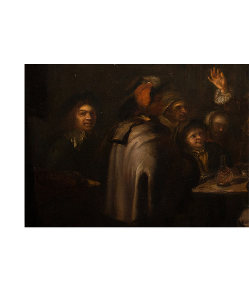 Le Charlatan d’après Frans Van Mieris fin XVIIIe Siècle