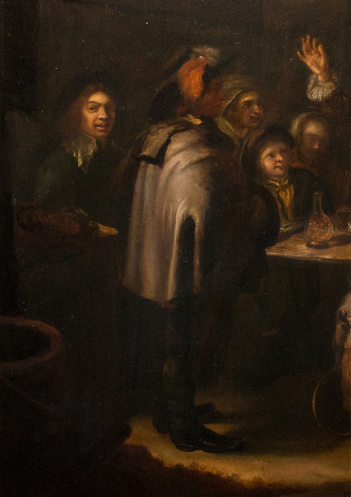 Le Charlatan d’après Frans Van Mieris fin XVIIIe Siècle