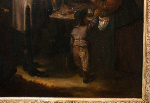 Le Charlatan d’après Frans Van Mieris fin XVIIIe Siècle