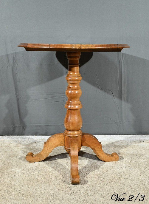 Petit Guéridon en Noyer, époque Louis Philippe – 2ème Partie XIXe