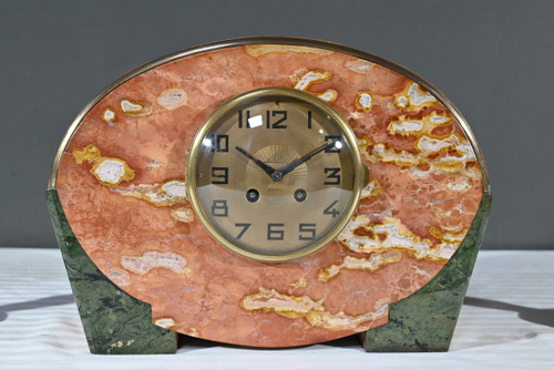 Marble fireplace surround, signed DiediSheim, Art Deco period - 1920
