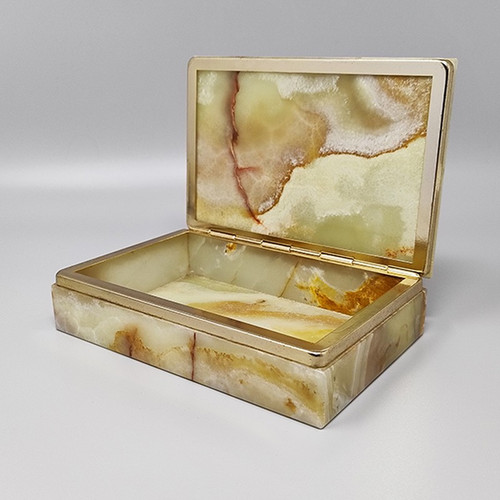 1960s Astonishing Box in Onyx. Made in Italy