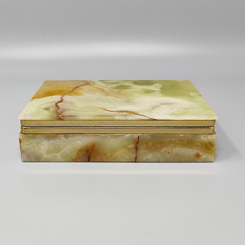 1960s Astonishing Box in Onyx. Made in Italy