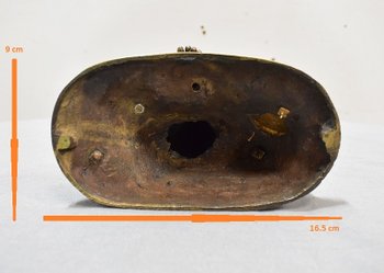 Bambino musicista di bronzo - Fine del XIX